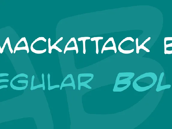 SmackAttack BB font