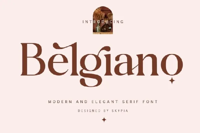 Belgiano Serif font