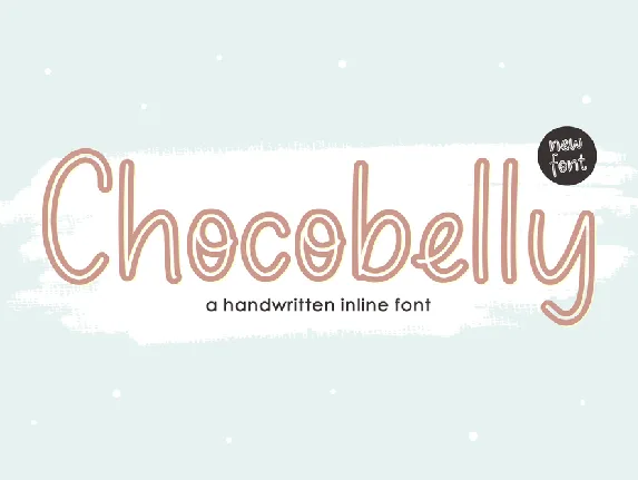 Chocobelly font