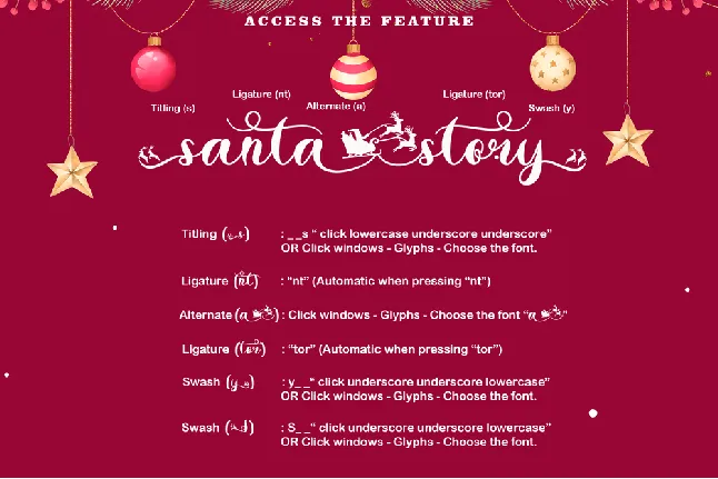 Santa Story font