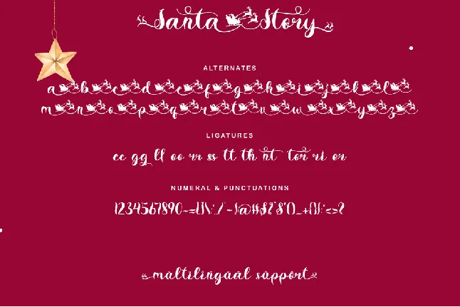 Santa Story font