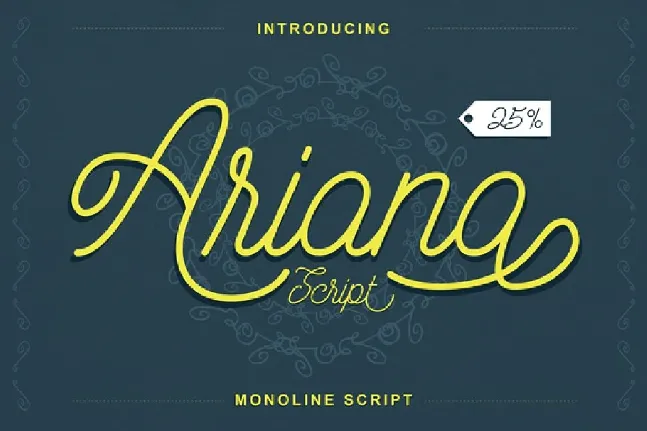 Ariana Script font