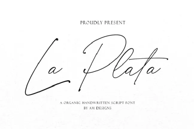 La Plata font