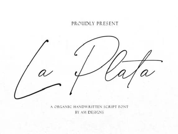 La Plata font