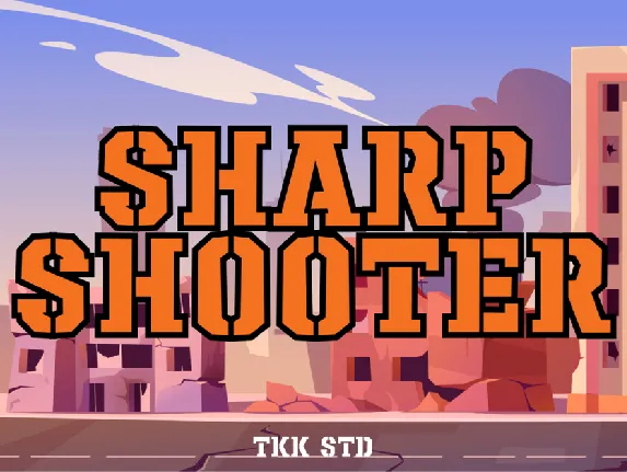 Sharpshooter font