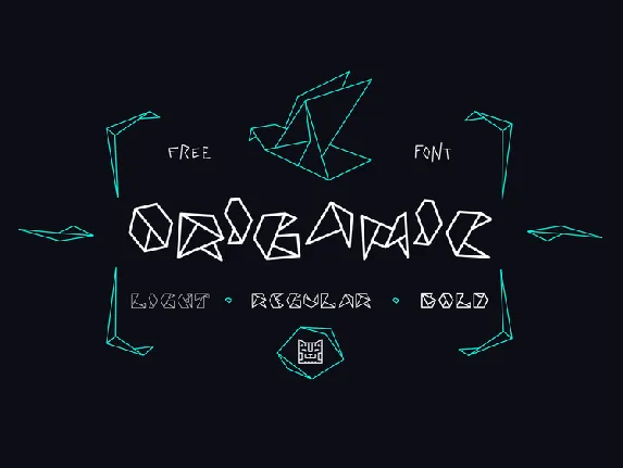 ORIGAMIC font