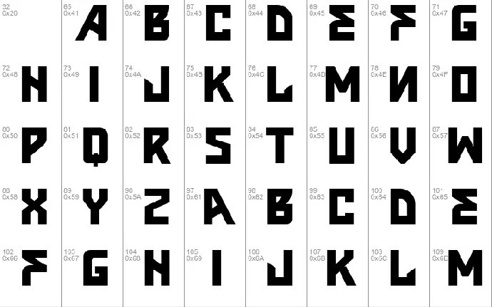 VTKS INSONE font