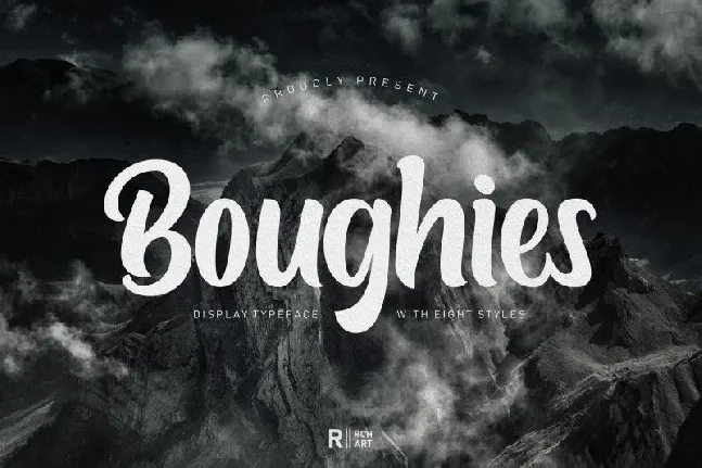 Boughies Typeface font