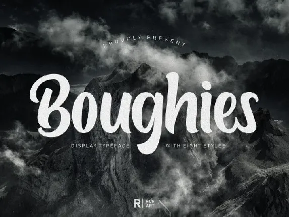 Boughies Typeface font