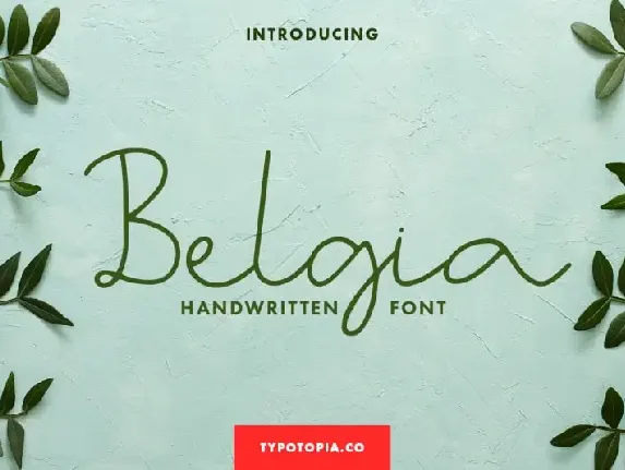 Belgia Handwritten font