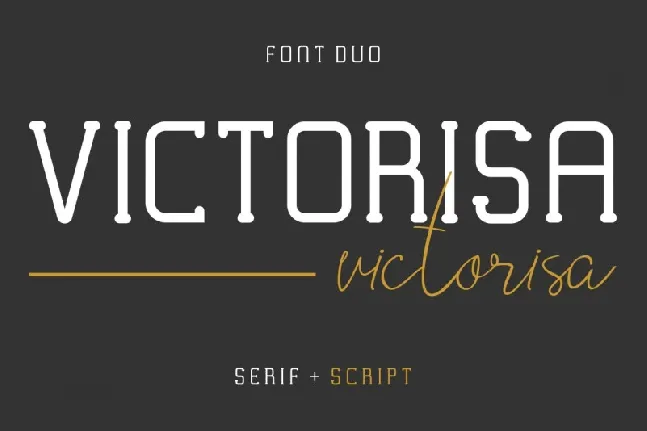 Victorisa Typeface font