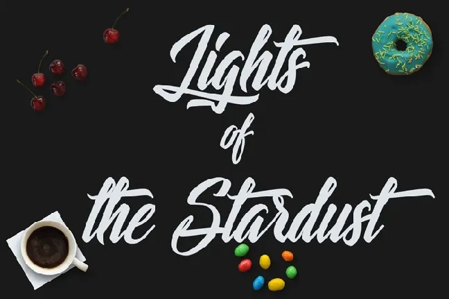 Lights of the Stardust font