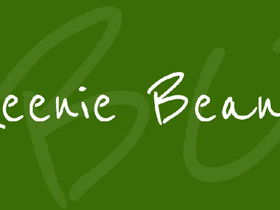 Reenie Beanie font