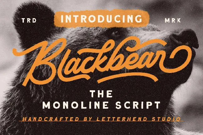 Blackbear font