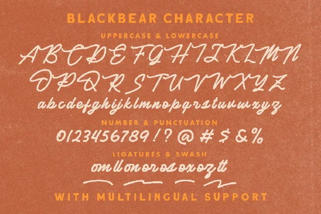 Blackbear font