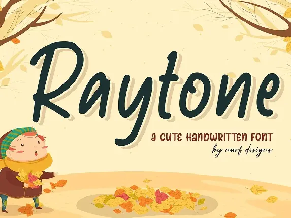 Raytone font