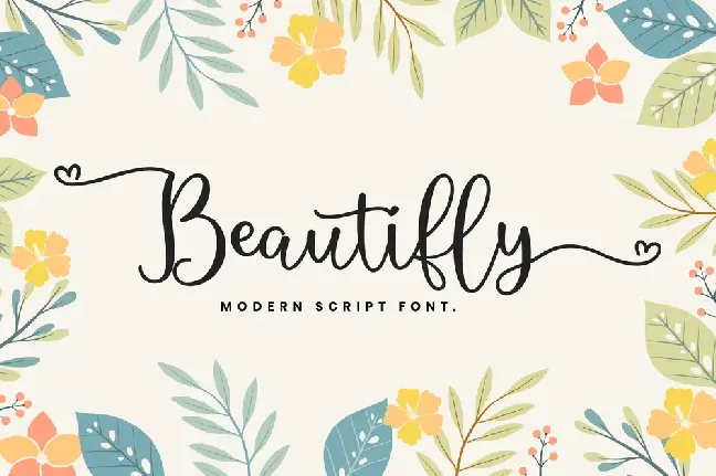 Demo beautifly font