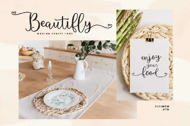 Demo beautifly font