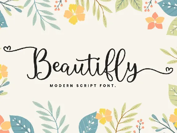 Demo beautifly font