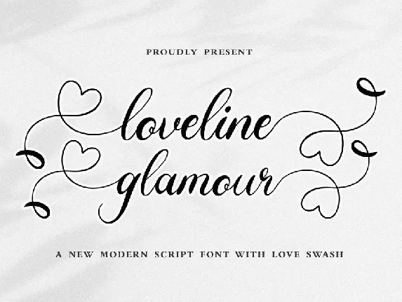 Loveline Glamour font