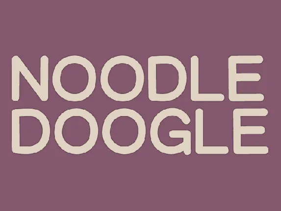 Noodle Doogle font