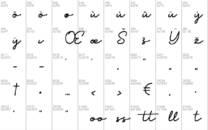 Freedom Signature font