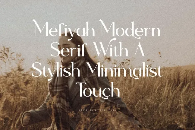 Mefiyah font