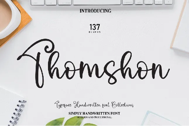 Thomshon font