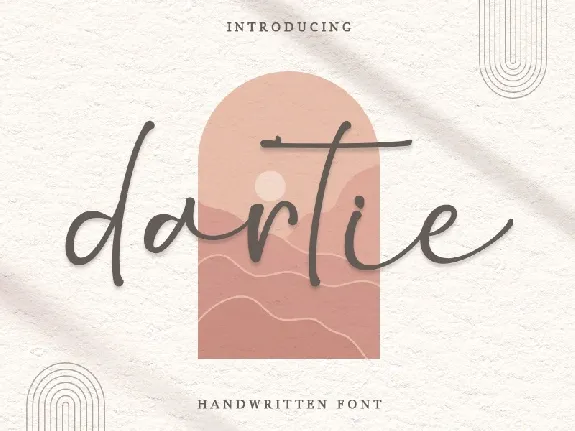 Dartie font