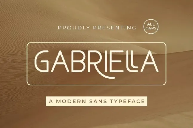 Gabriella font