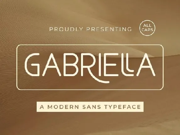 Gabriella font