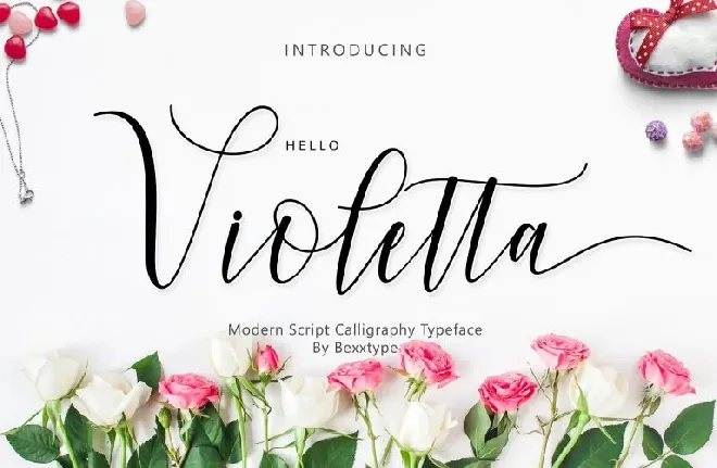 Hello Violetta Script font