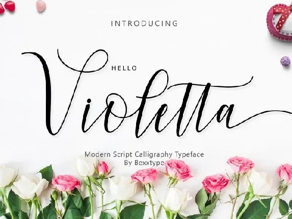 Hello Violetta Script font