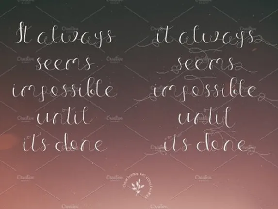 Andria Handmade font