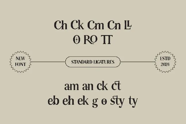 Chamisty Demo font