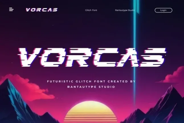 Vorcas font