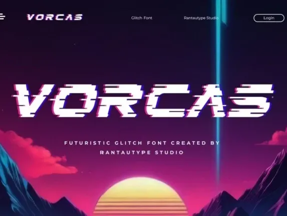 Vorcas font