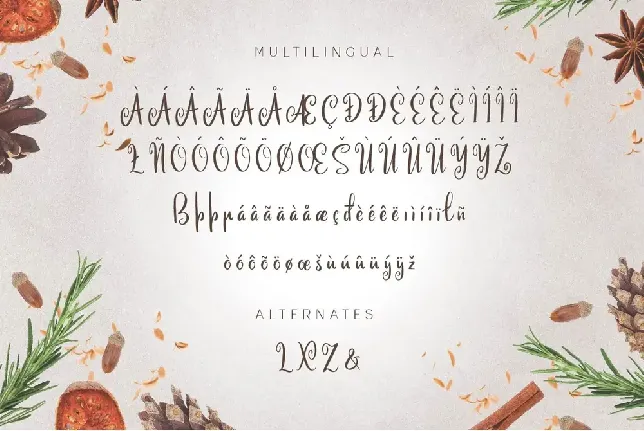 Calinastiya font