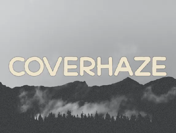 Coverhaze font