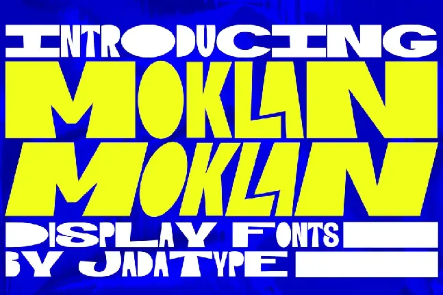 Moklan font