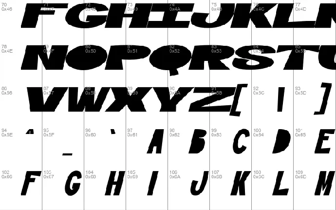 Moklan font