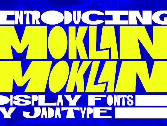 Moklan font