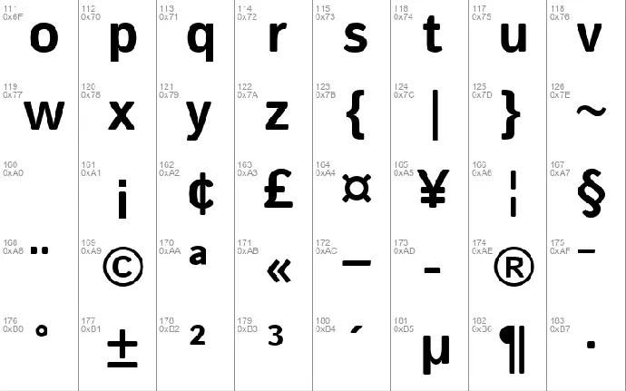 Istok font