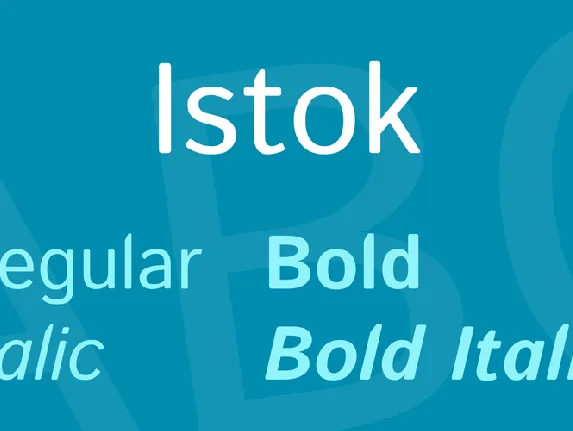 Istok font