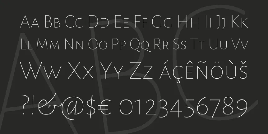 Alegreya Sans SC font