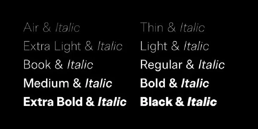 Allrounder Grotesk Family font