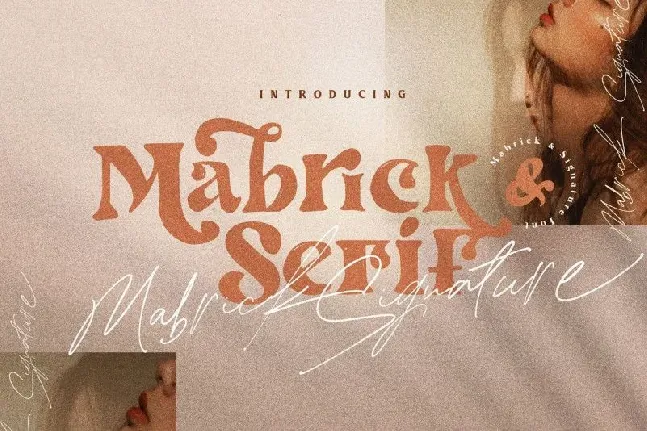 Mabrick Playful Duo font