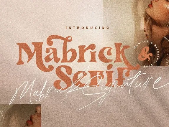 Mabrick Playful Duo font