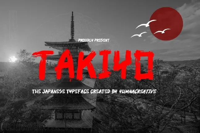 Takiyo font