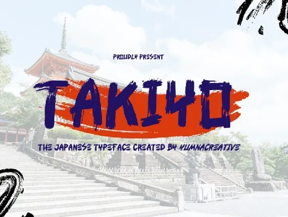 Takiyo font